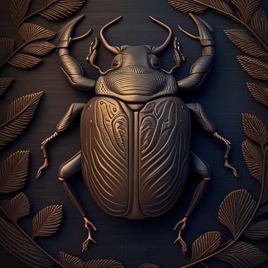 3D model Carabus creutzeri (STL)